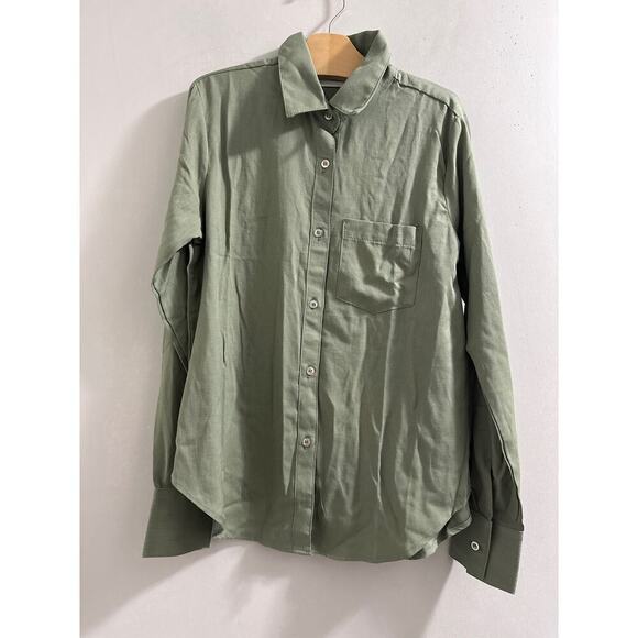 🔴Yana K BRAYDON TOP airflo in Sage‎ XS - Picture 1 of 8